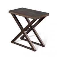 Приставний столик у стилі Loft NS-1526 650x620x370 мм Черный Приставний столик у стилі Loft NS-1526 650x620x370 мм Черный