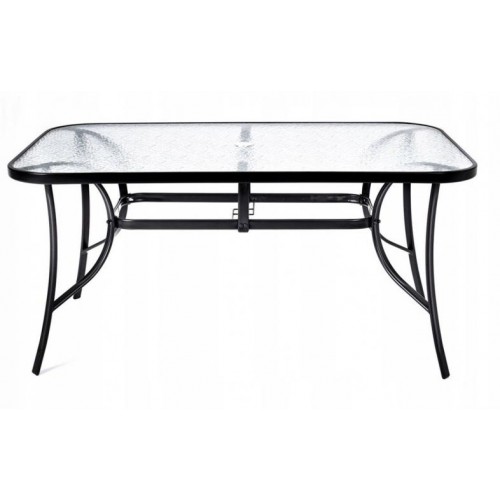 Стол садовый Kontrast MAJORKA Black 120*70*70 см. Стол садовый Kontrast MAJORKA Black 120*70*70 см.