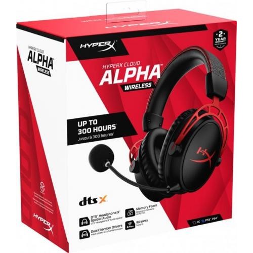 Гарнітура HyperX Cloud Alpha Wireless Black/Red (4P5D4AA)