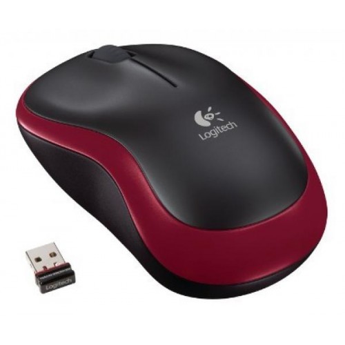 Миша бездротова Logitech M185 (910-002240) Red USB в інтернет супермаркеті PbayMarket!