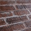 Самоклеюча декоративна 3D панель 3D Loft Катеринославська цегла 700x770x3 мм Червоний (278)