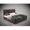 Ліжко BNB BaileysDesign без підйомного механізму 160x190 коричневий в інтернет супермаркеті PbayMarket!