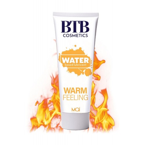 Розігрівальна змазка на водній основі BTB WARM FEELING (100 мл) в інтернет супермаркеті PbayMarket!