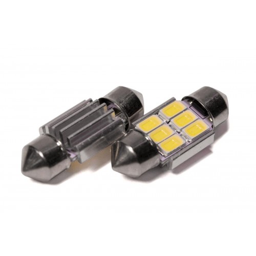 Світлодіодна лампа StarLight T11 6 діодів 5630 1W 12V WHITE / 31mm / мультиполярна в інтернет супермаркеті PbayMarket!
