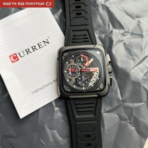 Годинник чоловічий наручний Curren Active Чорний (2498336137) Годинник чоловічий наручний Curren Active Чорний (2498336137)