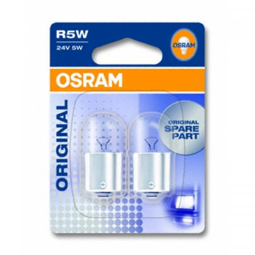 Автолампа ук. OSRAM 5627-02B R5W 24V BA15s 10X2 Blister в інтернет супермаркеті PbayMarket!