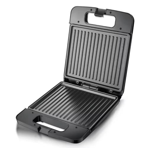 Контактний гриль електричний RAF R.516 з антипригарним покриттям 1400W Grey-Black Контактний гриль електричний RAF R.516 з антипригарним покриттям 1400W Grey-Black