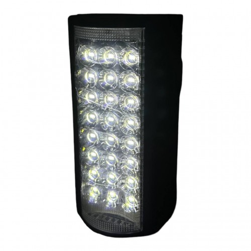 Ручний ліхтар 2 в 1 акумуляторний Almana KP-6324 24 LED з павербанком синій (1934081193)