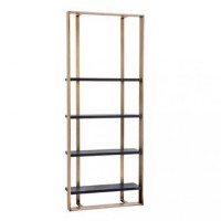 Стелаж для зберігання в стилі Loft NS-1913 2180x1000x400 мм Золотой Стелаж для зберігання в стилі Loft NS-1913 2180x1000x400 мм Золотой