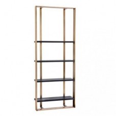 Стелаж для зберігання в стилі Loft NS-1913 2180x1000x400 мм Золотой