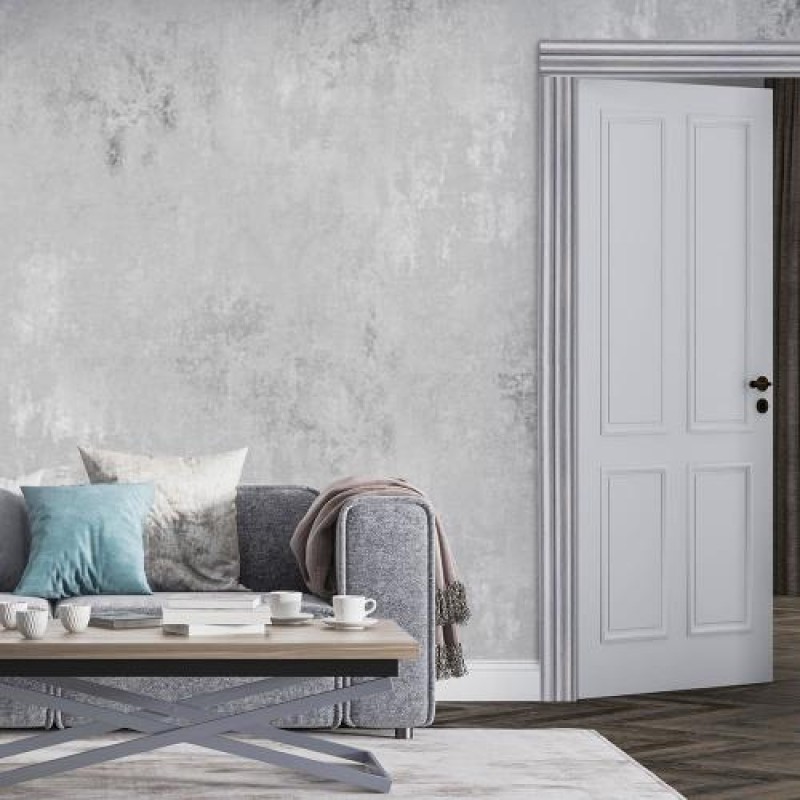 Декоративна стінова рейка Sticker Wall PS 2900x120x12 мм Сірий (SW-00002142)