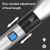 Ручний тактичний акумуляторний світлодіодний ліхтар Bailong BL-K31 USB CHARGE+ ZOOM (1757884280)