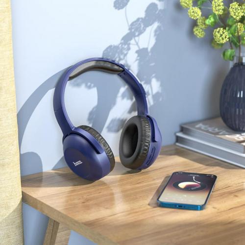 Навушники Hoco W33 Art sount BT headset Blue