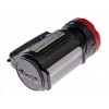 Акумуляторний ліхтар YAJIA YJ-2895 5W+20SMD USB power bank (1756375613)