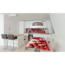 Наклейка вінілова на стіл Zatarga «Вишневе варення» 600х1200 мм Z180714st