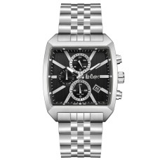 Наручний годинник чоловічий Lee Cooper Matrix Сріблястий (3438)