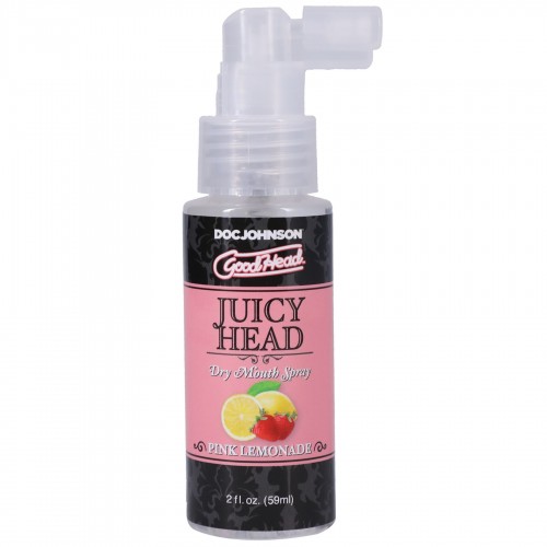 Зволожувальний спрей оральний Doc Johnson GoodHead – Juicy Head Dry Mouth Spray – Pink Lemonade 59мл в інтернет супермаркеті PbayMarket!