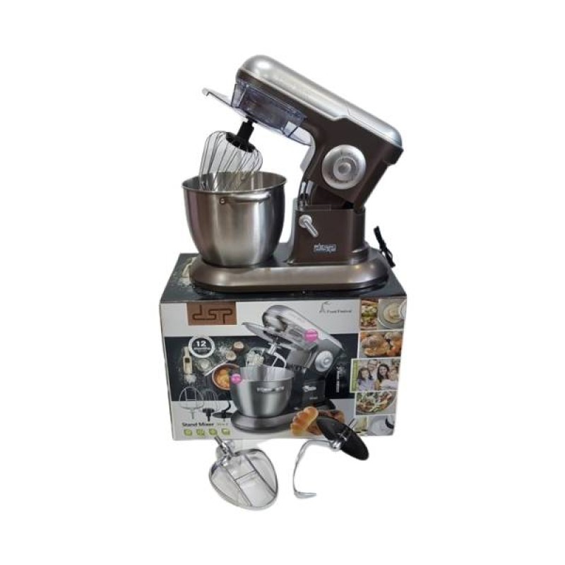 Кухонний комбайн з функціями планетарного міксера та тістомісу 1200 Ватт DSP KM-3025