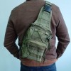 Тактична сумка-рюкзак Military T-Bag 3 28х18х13 см Хакі