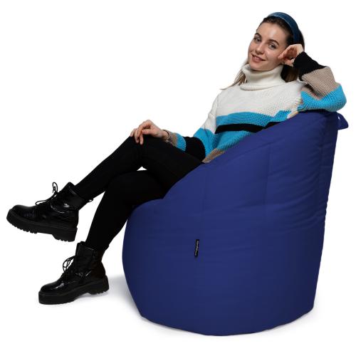 Крісло Мішок Міо Оксфорд 75х80 Студія Комфорту Синій Крісло Мішок Міо Оксфорд 75х80 Студія Комфорту Синій