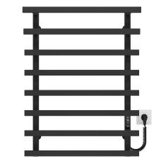 Рушникосушарка електрична Breeze П8 400x800 Deffi Чорний JD04 (A.BZ.80.40.8.E.B.R.2)