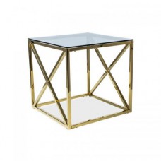 Кавовий журнальний столик у стилі Loft NS-705 580x550x550 мм Черный