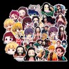 Набір стікерів Клинок Розсікаючий Демонів Kimetsu no Yaiba Аніме 50 шт (37403) GameStyle