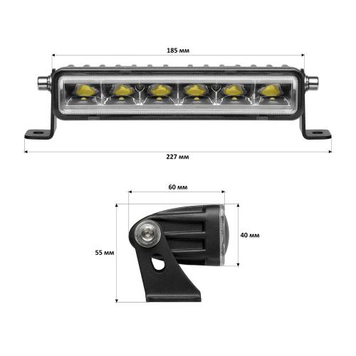 Світлодіодна фара-люстра Starlight 30 watt 10-30V IP68 (lsb-30W)