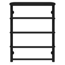 Рушникосушарка водяна Стандарт з полицею П10 1000х1200 Deffi Чорний (C.SP.120.100.10.B.B)