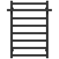 Рушникосушарка водяна Nicolе П8 500х800 Deffi Чорний (A.NI.80.50.8.B.B)
