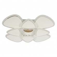 Стельова LED люстра Sunlight 5889/4+4 Білий