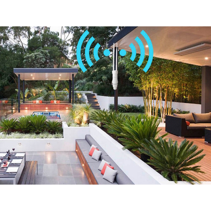 Підсилювач ретранслятор вуличний WavLink WN570HN2 WiFi 2,4 ГГц з WAN/LAN портом 300Mbps до 200 м (100896)