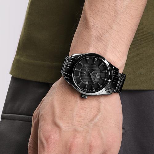 Наручний годинник чоловічий NaviForce Perfect Чорний (3109)