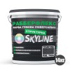 Фарба гумова структурна «РабберФлекс» SkyLine Графітова RAL 7024 14 кг