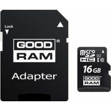 Карта пам'яті microSDHC 16GB UHS-I class 10 + adapter