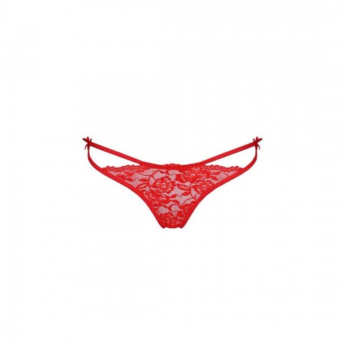 Трусики на зав'язочках з боків Passion Exclusive WARDA THONG S/M, red в інтернет супермаркеті PbayMarket!