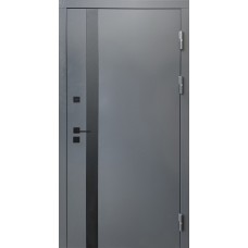 Вхідні двері Вега Метал/МДФ Антрацит Ваш ВиД 860/960х2050х90 Ліве/Праве