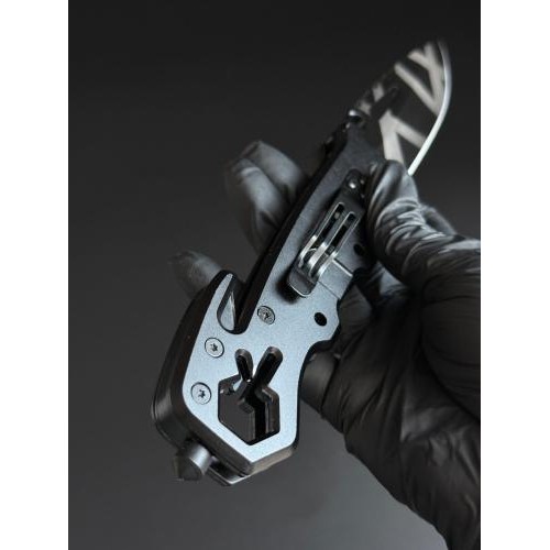 Ніж туристичний Gorillas BBQ 4100 22 см Чорний (KN1038) Ніж туристичний Gorillas BBQ 4100 22 см Чорний (KN1038)