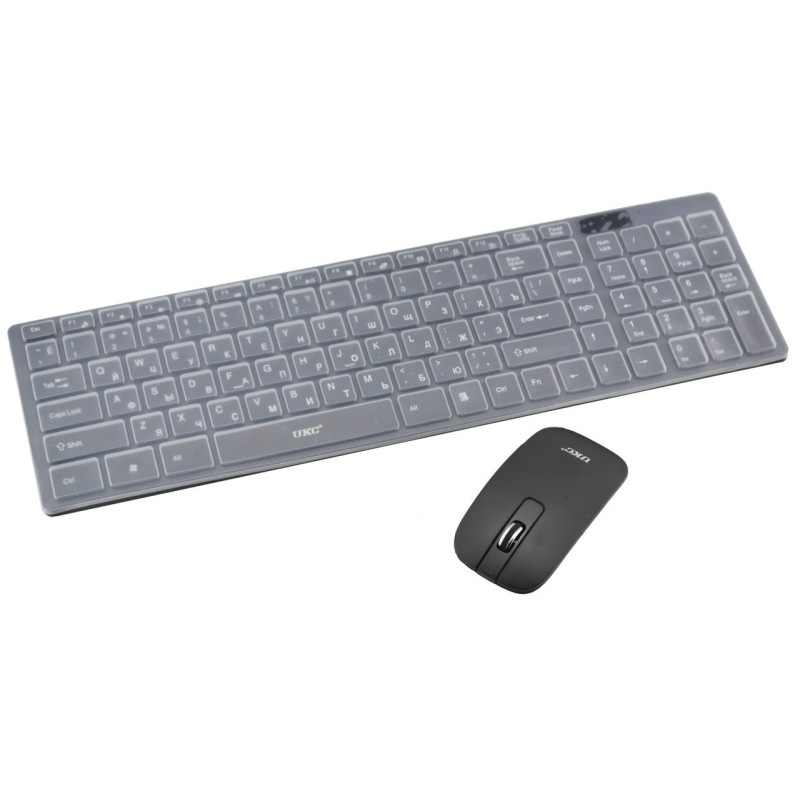 Бездротові клавіатура та миша RIAS K06 Black (3sm_543787105)