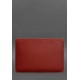 Чохол із натуральної шкіри для MacBook 13 дюйм Червоний BlankNote