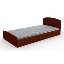 Односпальне ліжко Компаніт Ніжність-90 МДФ яблуня