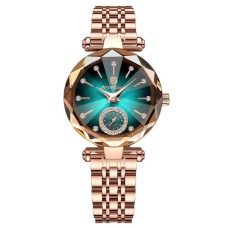 Наручний годинник жіночий Poedagar Lime Золотий (3026)