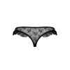 Трусики з оборками DONIA THONG black XXL/XXXL - Passion Exclusive в інтернет супермаркеті PbayMarket!