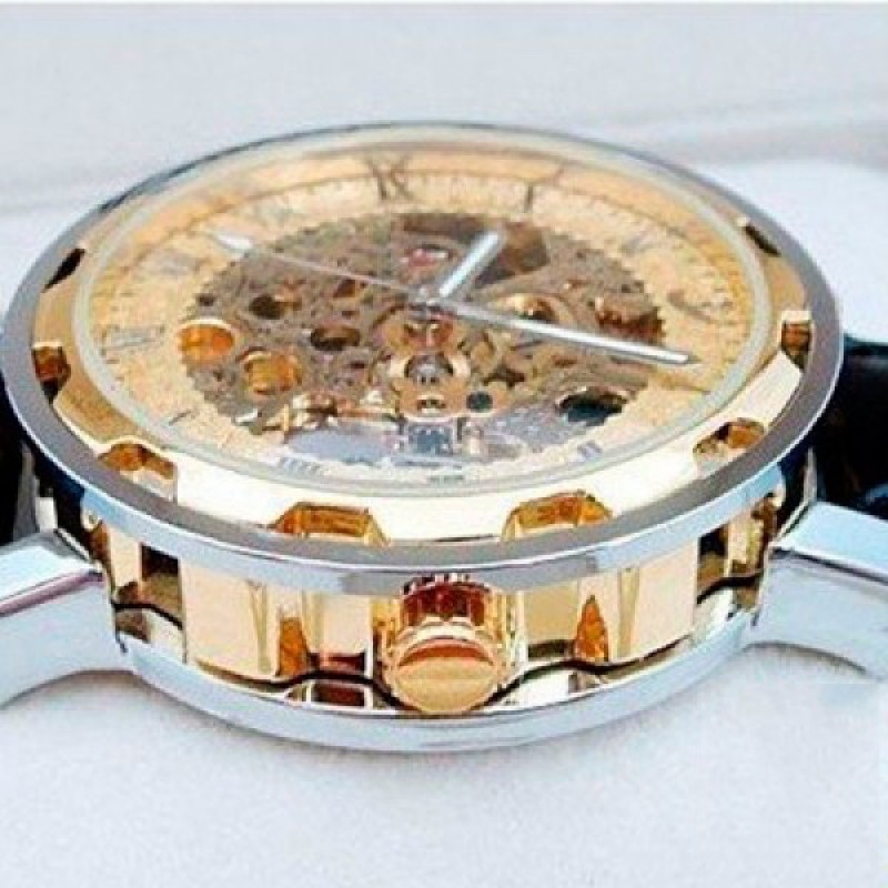 Годинник чоловічий Winner Simple чорний 542184234