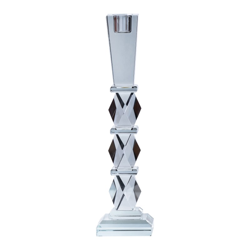 Підсвічник скляний TS Kitchen Night Crystal 27.5 см (HP36556L)