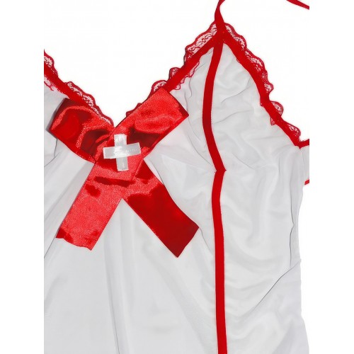 Еротичний прозорий ігровий костюм Медсестра We Love XL