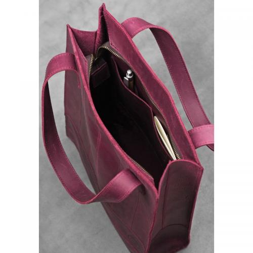 Шкіряна жіноча сумка BlankNote Бетсі Бордова (BN-BAG-10-vin-kr) Шкіряна жіноча сумка BlankNote Бетсі Бордова (BN-BAG-10-vin-kr)