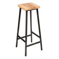 Барний стілець GoodsMetall у стилі ЛОФТ 750х300х300 мм Тібідабо