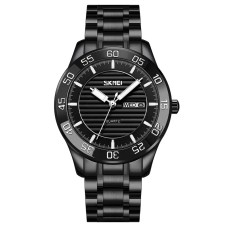 Чоловічий наручний класичний годинник Skmei 9293 Чорний