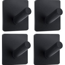 Самоклеючі крючки UrbanGo 4 шт чорні